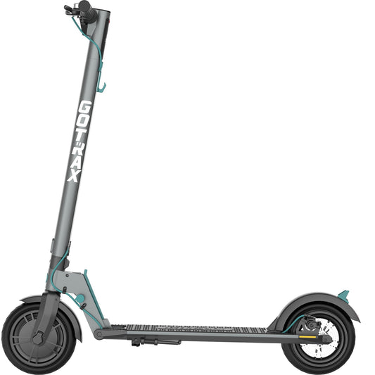 GOTRAX Rival Adult Electric Scooter, 8.5" Pneumatic Tire, Max 12 Mile Range and 15.5MPH Speed, 250W Foldable Escooter for Adult, Gray