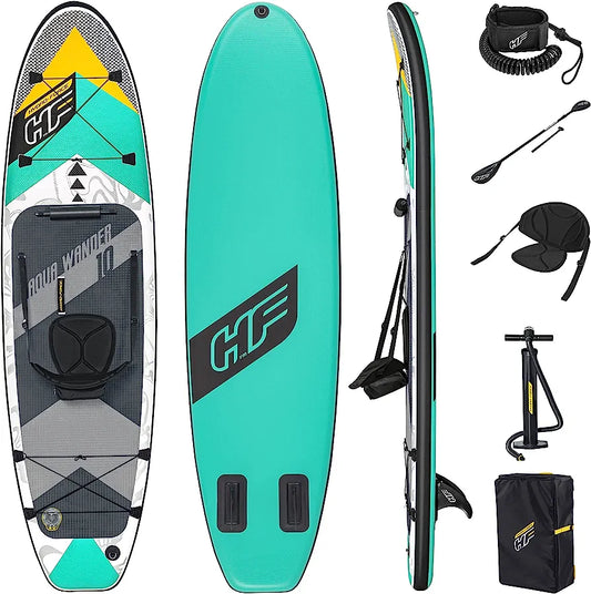Hydro-Force - Aqua Wander Traveltech Convertible Inflatable Stand-up Paddleboard Set